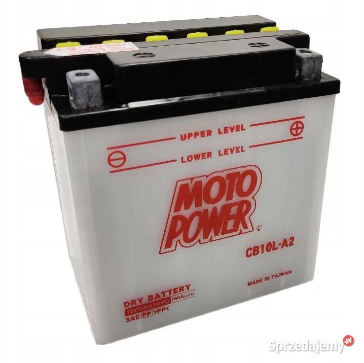 Akumulator motocyklowy MotoPower CB10LA2 YB10LA2 Wałbrzych
