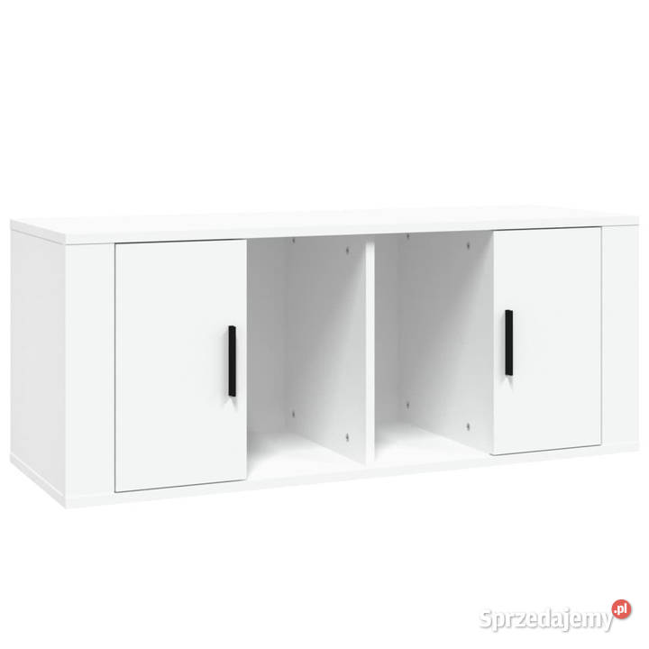 Szafka pod TV biała 100x35x40 materiał Warszawa