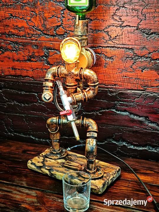 Nalewak stojak dozownik do alkoholu Strażak z