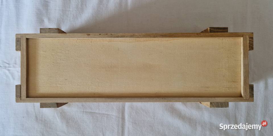 Mała drewniana skrzynka na zioła Warszawa