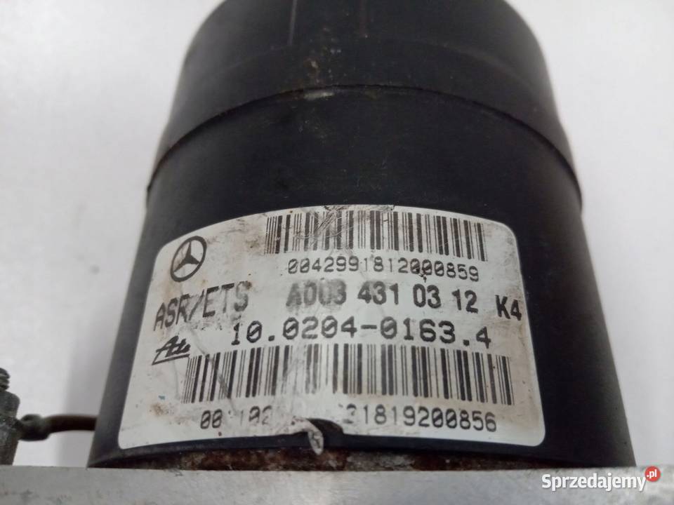 POMPA STEROWNIK ABS MERCEDES W202 E W210 CLK Nowy Tomyśl