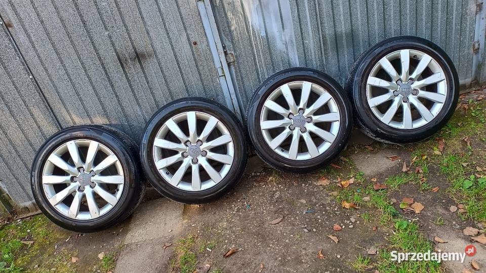 Felgi aluminiowe Audi A4 b8 8x17 et47 5x112 Samochodowe pomorskie Chojnice
