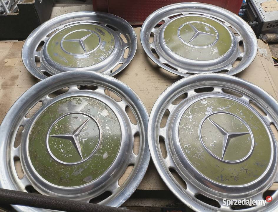Kołpaki mercedes W123 beczka małopolskie Wolbrom