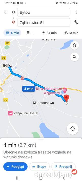 działka pod zabudowę mieszkaniową Ząbinowice