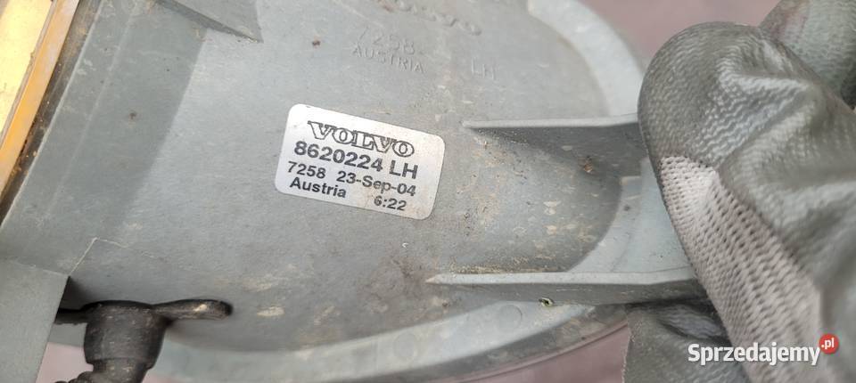 VOLVO S80 I 8620224 HALOGEN LEWY PRZÓD ŚWIATŁO śląskie Ruda Śląska