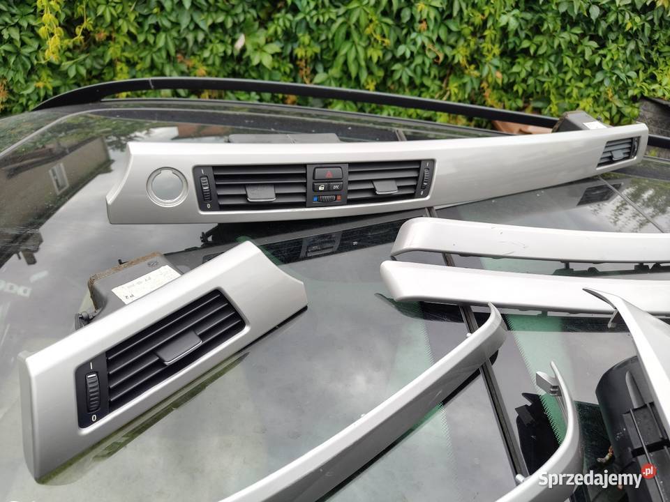 Bmw e90 dekory srebrne komplet Europa Aleksandrów Łódzki sprzedam