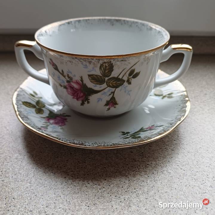 Bulionówka ze spodkiem flaczarka łódzkie Sieradz