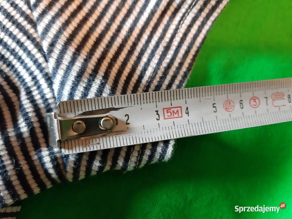 Letnia krótka bawełniana marynarska bluzka Bluzki i koszule Warszawa