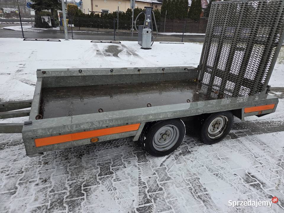 Przyczepa do minikoparki hurco 3 tony DMC laweta lawety Namysłów