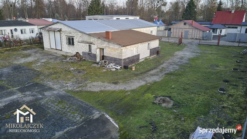 Hala garaże w Sędławkach działka 031 ha sprzedam