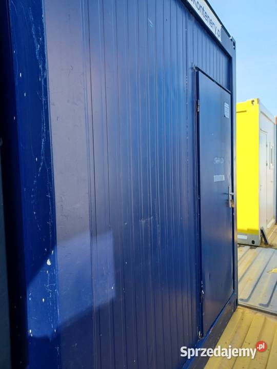 KONTENER BIUROWY SZATNIA ZAPLECZE BUDOWY 256 Biuro Wrocław