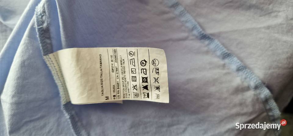 Koszula klasyczna SISLEY jasnoniebieska Skierniewice