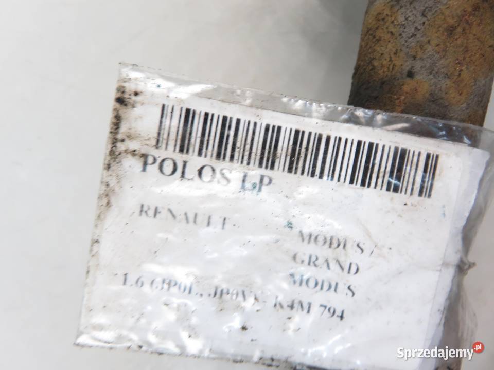 PÓŁOŚ LEWA PRZEDNIA RENAULT MODUS GRAND MODUS 16 małopolskie