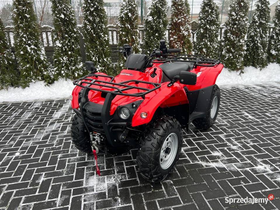 Quad Honda trx Fourtrax 420i 4x4 z 2011r stan quad - ATV Siedlce sprzedam