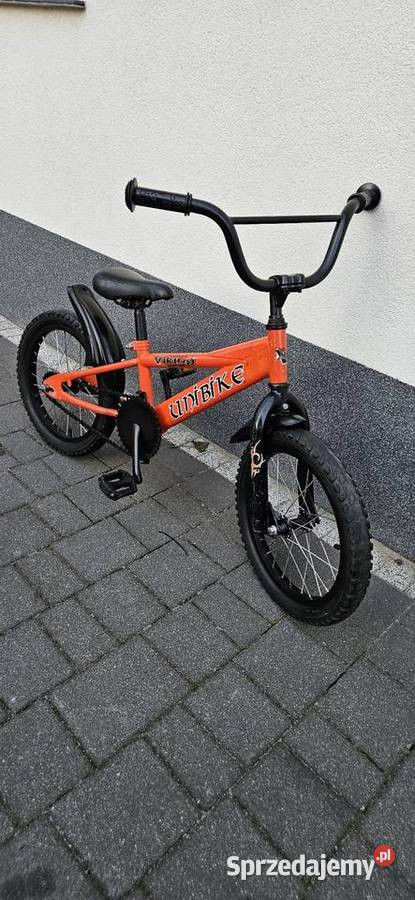 Rower rowerek unibike koła 16 czerwony Płońsk