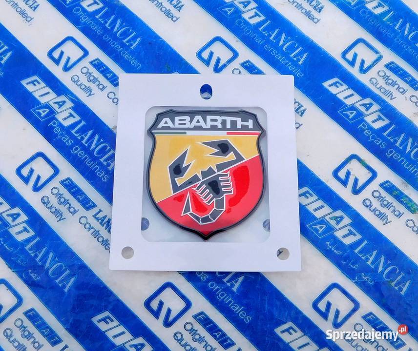 NOWY emblemat znaczek logo ABARTH 595 695 Fiat małopolskie Tarnów