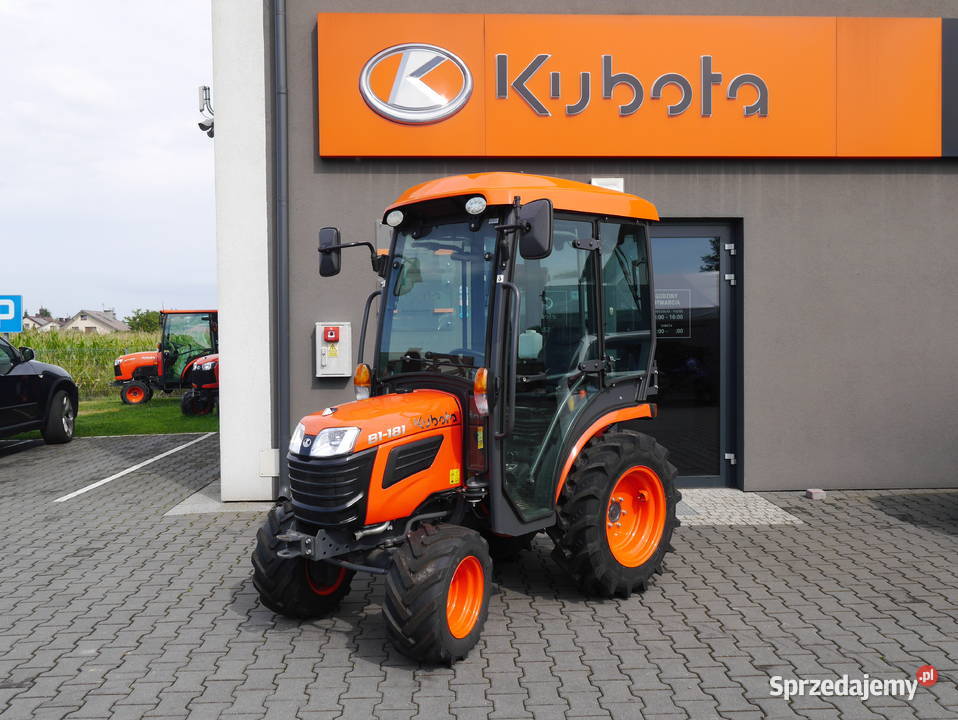 Kubota B1181 z Kabiną Fabrycznie nowy 5 lat Trzebieszów