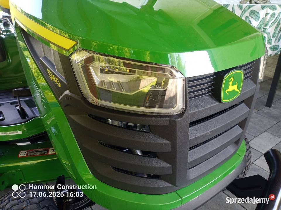 Traktorek kosiarka John Deere S140USANowa 2026 Brzozów