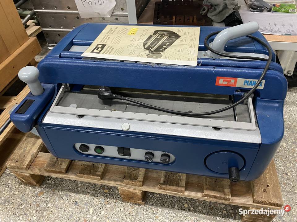 Urządzenie do bindowania opraw Planax 380 dolnośląskie Ząbkowice Śląskie