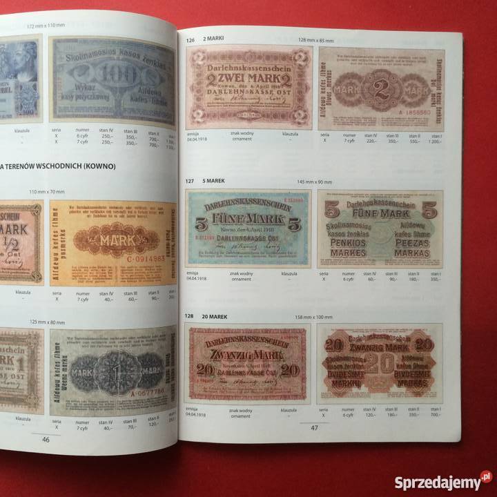 Katalog banknotów sprzedam