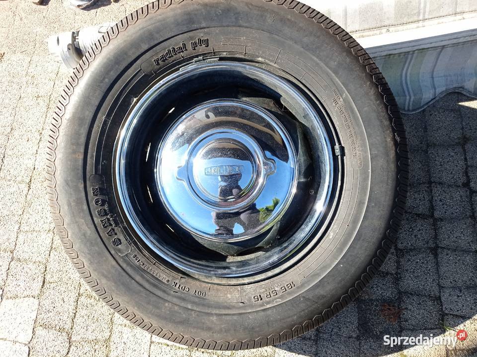 Jaguar Mk 1 Mk 2 felgi stalowe szprychowe Rok produkcji 1960 Dobczyce sprzedam