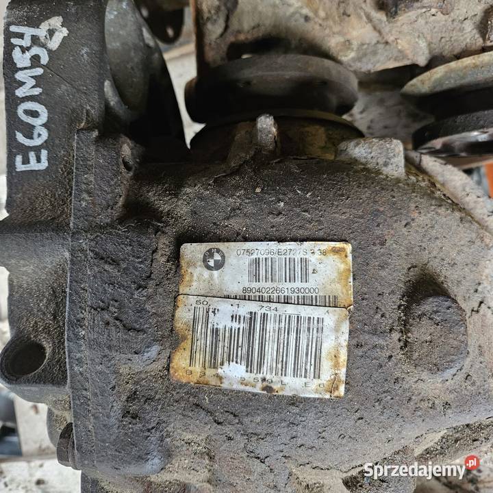 BMW E60 M54 20i 25i 30i Dyferencjał Dyfer Most Radom