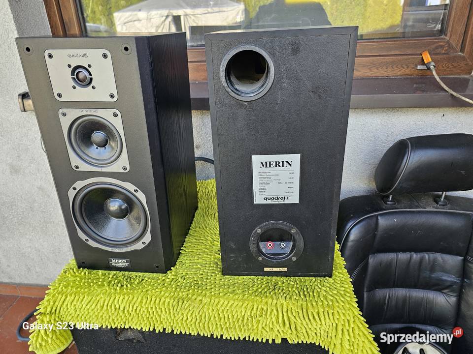 kolumny quadral merin 80w rms 4ohm gwarancja Chełm Śląski