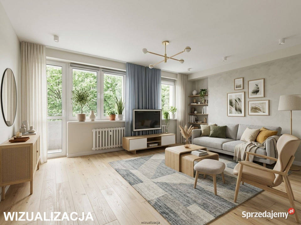 Grzegórzki 46 m 2 pokoje duży balkon winda małopolskie Kraków