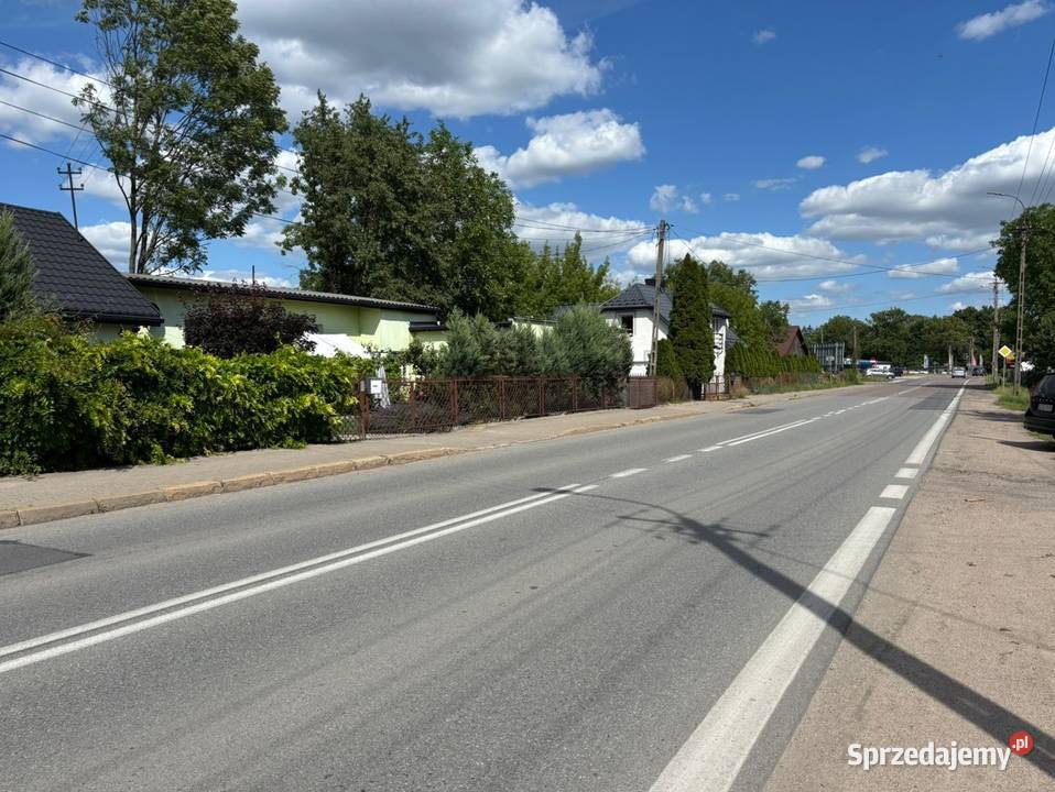 Działka usługowa 692 m2 z domem Stacyjnej 3125zł/m2