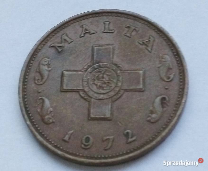 MALTA1 CENT1972 rSPORAŁADNA