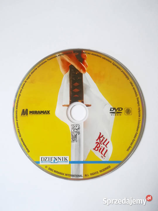 film Kill Bill 1 2 DVD lektor podkarpackie Krosno