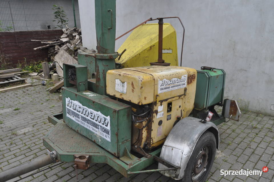 Rębak spalinowy husmann h6m2 3 cylindrowy hatz pomorskie Sierakowice