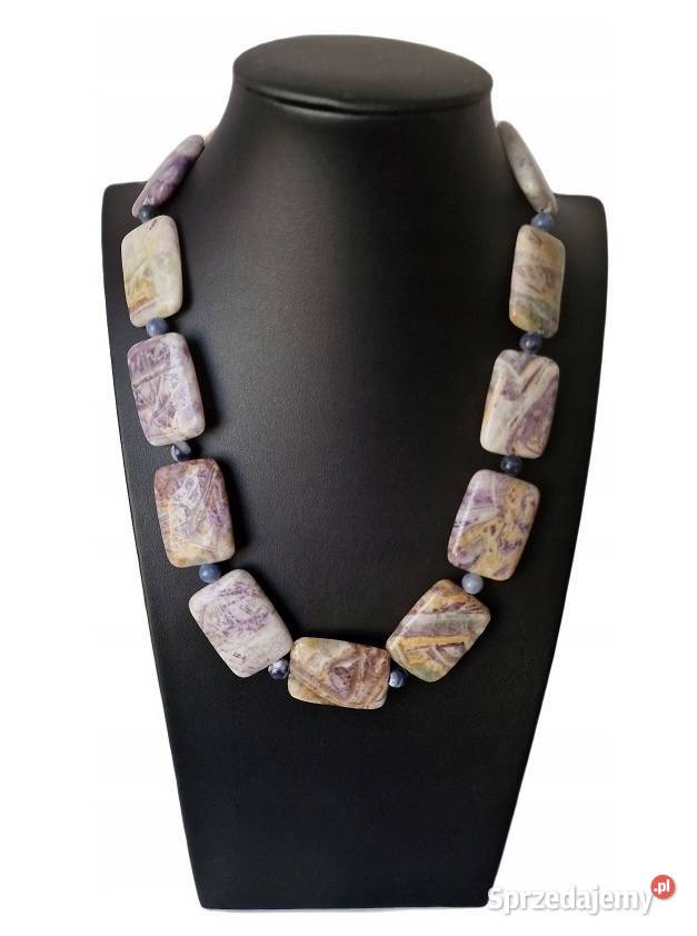 CZAROIT NATURALNY NASZYJNIK SYBERIA ETNO ART śląskie Częstochowa