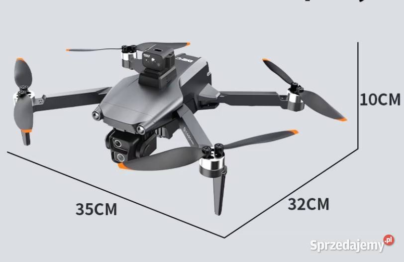 Nowy dron L6001 PRO GPS 4K Profesjonalny HD Pozostałe Izabelin C