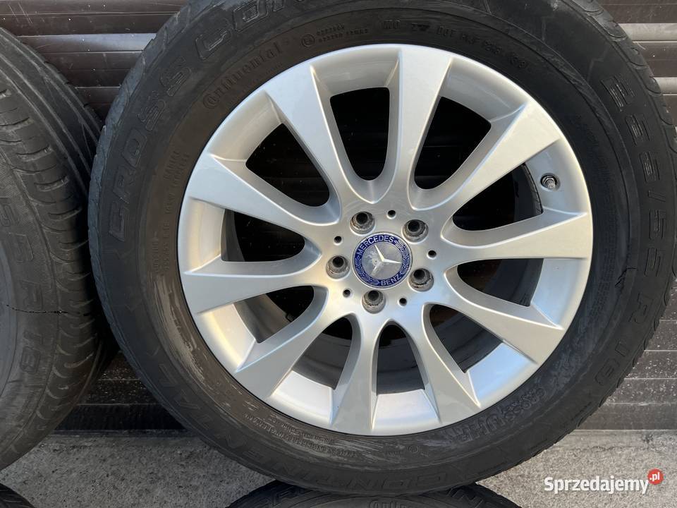 Felgi oryginalne Mercedes 18 5x112 ET56 aluminiowe zachodniopomorskie Białogard