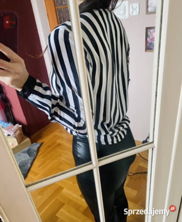 Koszula w paski Mohito ozdoby na kołnierzyku 34