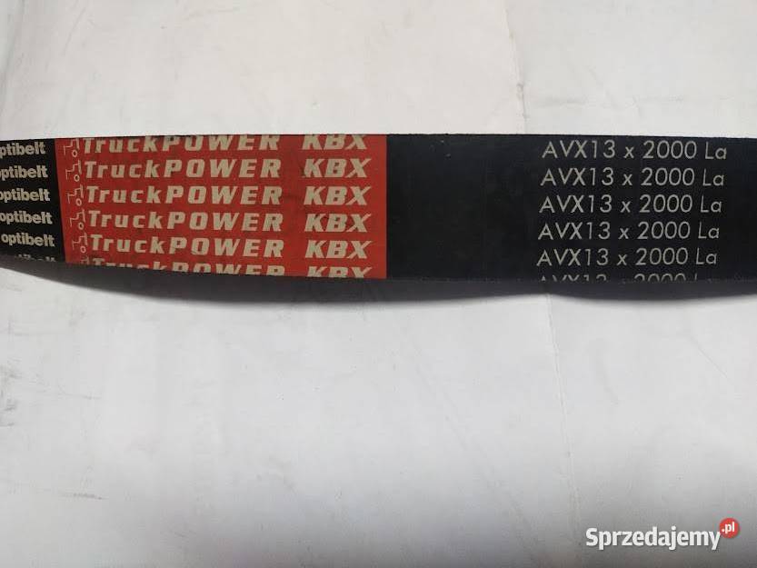 Pasek zespolony 2AVX13X2000 OPTIBELT ciężarowe Motoryzacja Mława