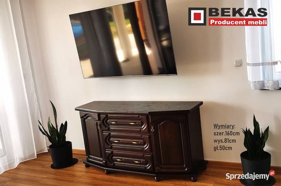 Producent Dębowa Komoda 180 4SFLOT Dąb 102cm