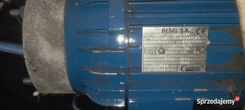 Silnik podajnika pieca besel 250 W śląskie Tychy