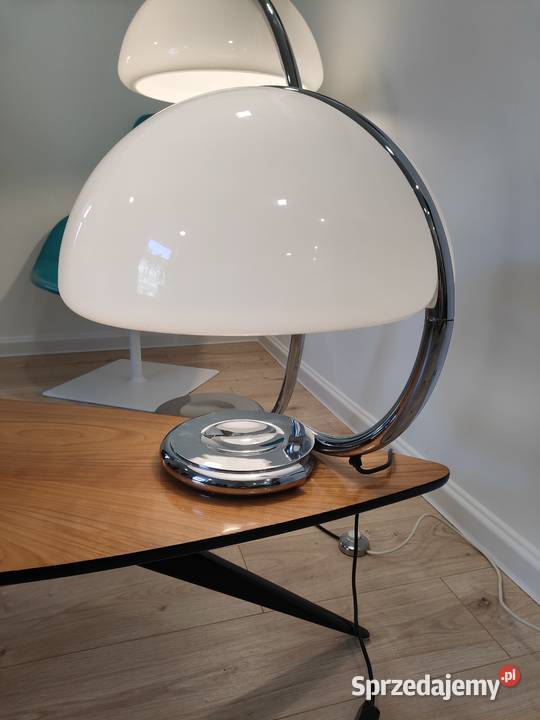 Lampy Serpente chrom E Martinelli vintage Kalisz