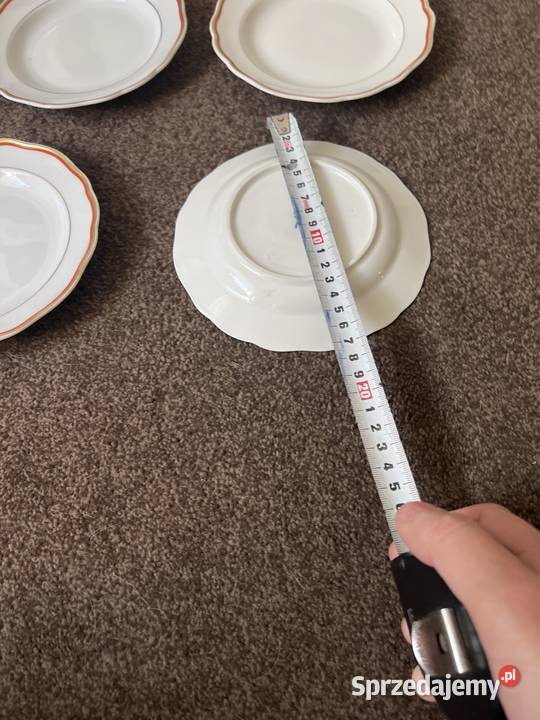 Talerze porcelanowe manufaktura królewska Miśnia Zabrze sprzedam