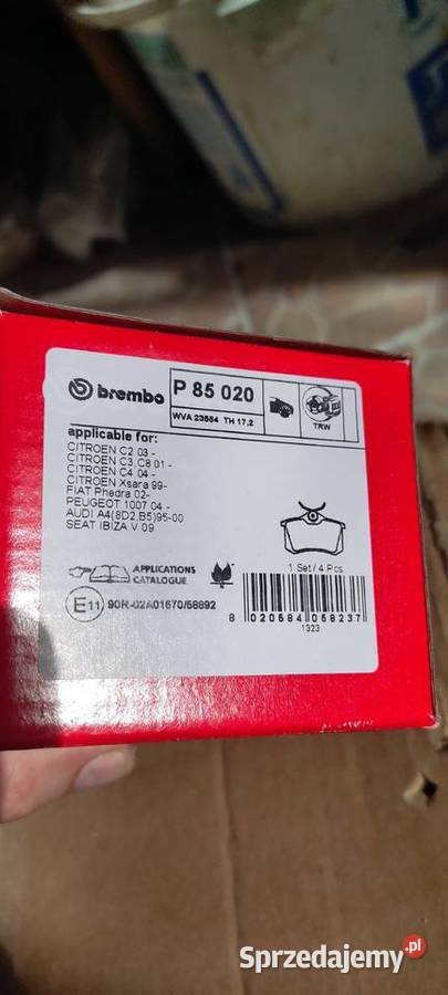 Klocki hamulcowe nowe Brembo Kędzierzyn-Koźle