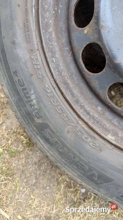 Koła letnie HANKOOK 20555R16 VW Golf 56 Skoda zachodniopomorskie Sianów sprzedam