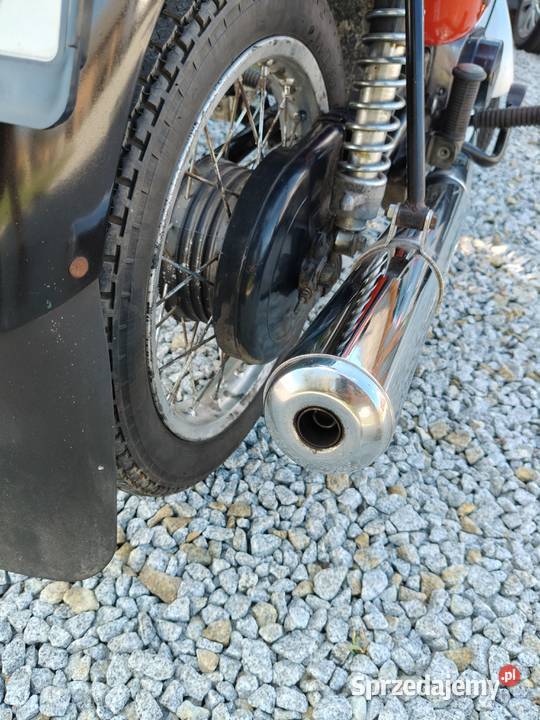 Motocykl MZ ETZ 125 1989 zarejestrowany opłacony Kalisz