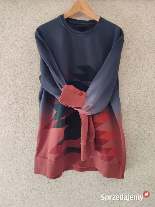 Duża bluza keenan etno oversize nadruk etno