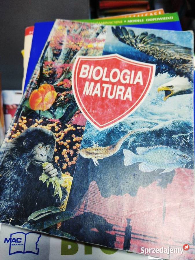 Biologia matura antykwariat szkolny książki mazowieckie Warszawa