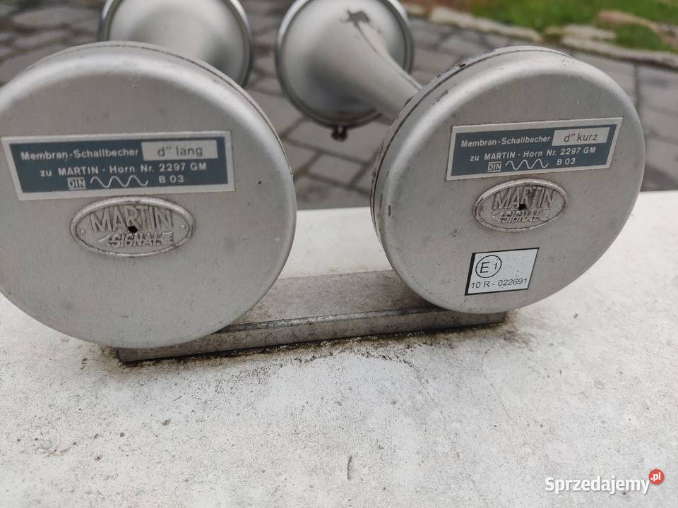 Belka sygnalizacyjna koguty z trąbami Martin Augustów sprzedam