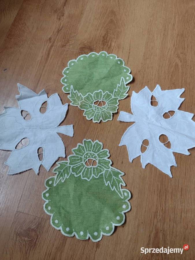 Serwetki podkładki hand made Brodnica