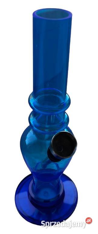 Bongo Akrylowe Fajka Wodna z Akrylu Niebieska śląskie Ostrowy nad Okszą