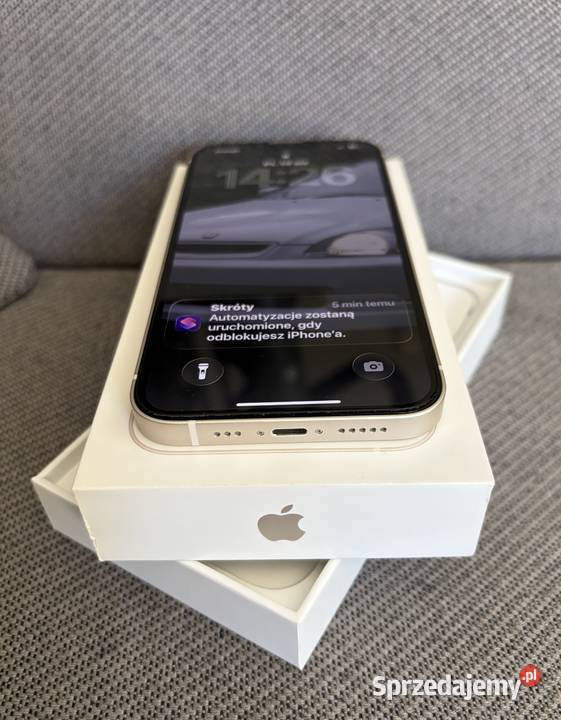 APPLE iPhone 13 5G 128GB 61 Biały idealny bez Gniezno